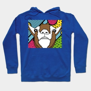 Colorful Patrols Funny Goats Hoodie